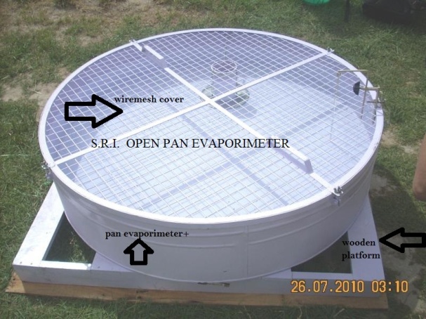 Open Pan Evaporimeter