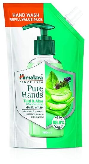 Tulsi & Aloe Moisturizing Hand Wash, Packaging Type : Acrylic Jar, Plastic Bottle, Plastic Pouch
