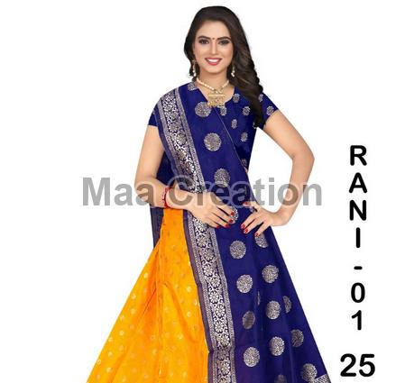 Rani 0125 Jacquard Silk Lehenga Choli