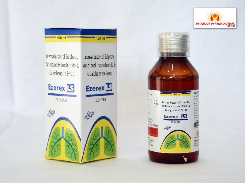 Levosalbutamol Sulphate, Ambroxol Hydrochloride & Guaiphenesin Syrup