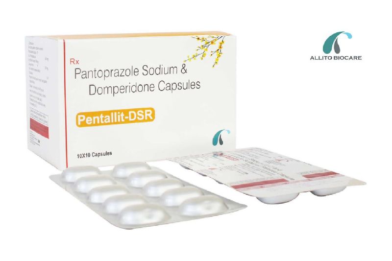 Pantoprazole Sodium & Domperidone Capsules, for Clinic, Hospital