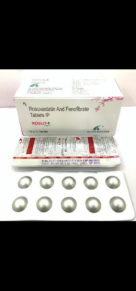 Rosuvastatin and Fenofibrate Tablets