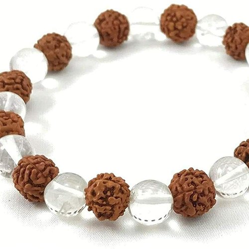 Rudraksha Crystal Bracelet, Size : Standard