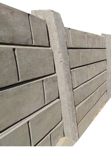 Panel Build rcc readymade compound wall, Color : Grey