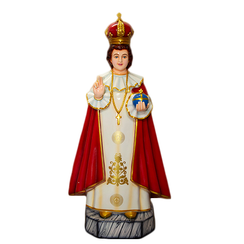 Infant Jesus of Parque Statue, for Shiny, Pattern : Painted