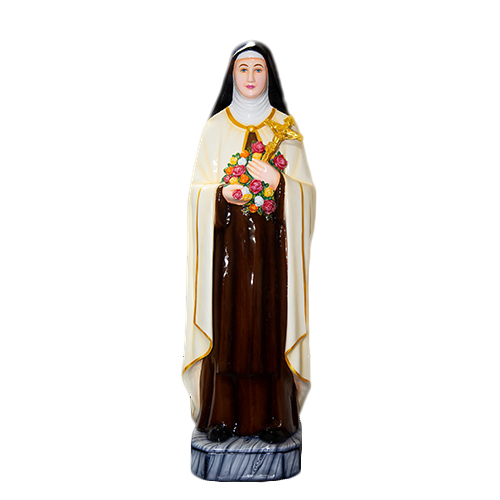 Little Flower of Jesus Statue, for Shiny, Pattern : Painted