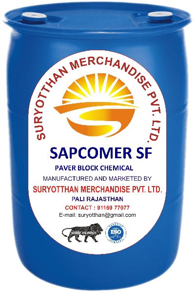 SURYOTTHAN Paver Block Chemical, Packaging Size : 250 KG