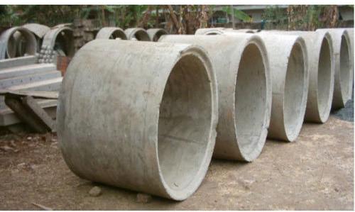 Cement Precast Round Concrete Pipe, for Industrial, Shape : Cylinder