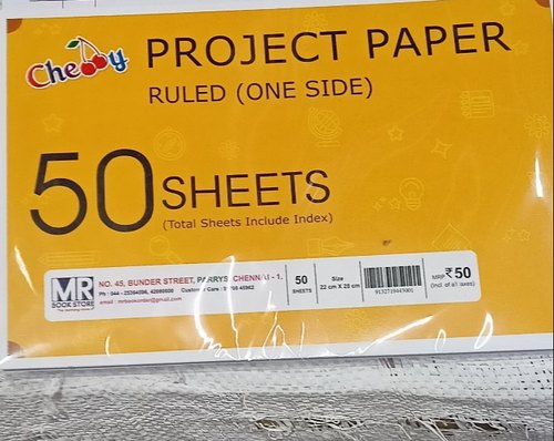 Cherry Project Paper Sheets, for Photocopy, Printing