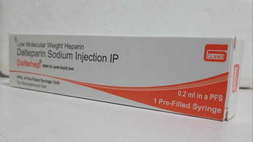 Daltehep Dalteparin Sodium Injection, Packaging Type : Pre-filled Syringe