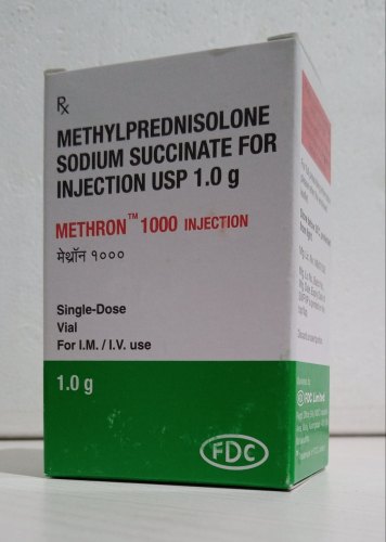 Methyl Prednisolone Sodium Succinate Injection, Packaging Type : Vial