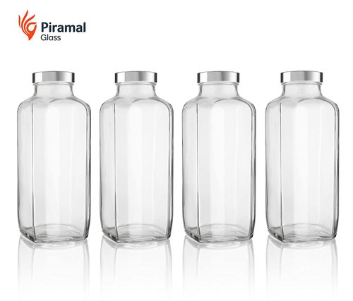 Piramal Glass Water Bottle, Color : Transparent