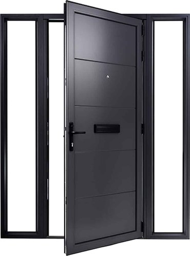 Rectangular Hinged Stainless Steel Security Door