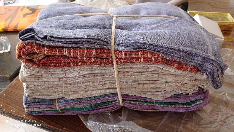 Rectangle Cotton Towel, for Bath, Technics : Handloom