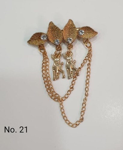 Brass Fashion Brooch, Occasion : Party