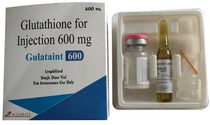 Integrity Glutathione Injection, for Skin Whitening, Packaging Type : Box