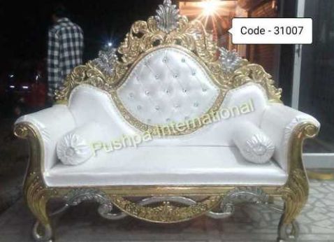 Polished Antique Wedding Sofa, Size : 15x36x36inch, 16x38x38inch