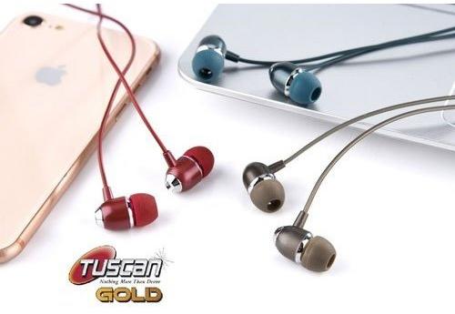 Tuscan Wired Earphone, Color : Many
