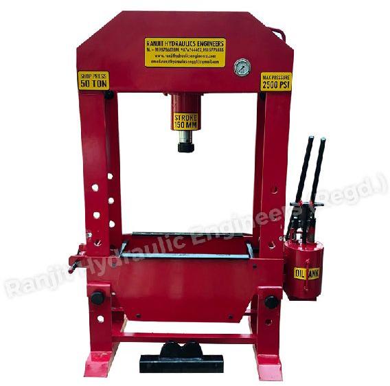 Hand Operated Hydraulic Press Machine 50 Ton at Best Price in Ludhiana ...