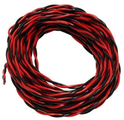 PVC Double Flexible Wires, Color : Red, Black