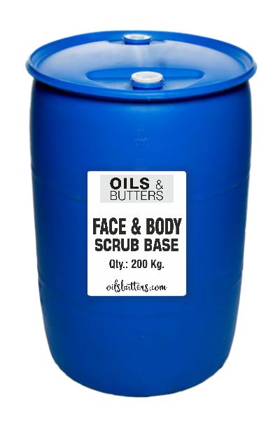 Face and Body Scrub Base Ready To Use Parabean &amp;amp; Sulfate Free