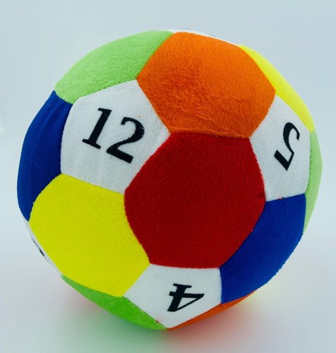 Fur Kids Number Ball Toy, Size : 12inch