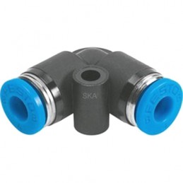 FESTO Pneumatic Equal Elbow Fitting, for PU TUBE JOINTER, Size : 4 MM TO 16 MM