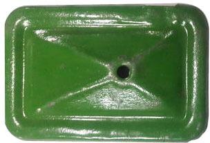 Rectangular MS Engine Rocker Cover Plate, Color : Green