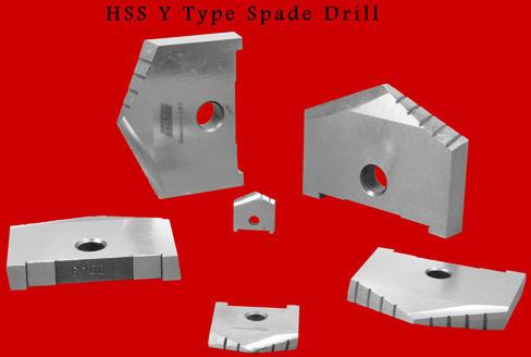 HSS Y Type Spade Drill, Color : Silver
