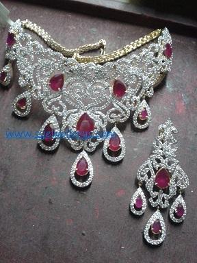 Studded Necklace Set