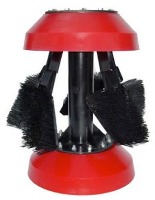 Brush Cleaning Pig, Color : Red Black