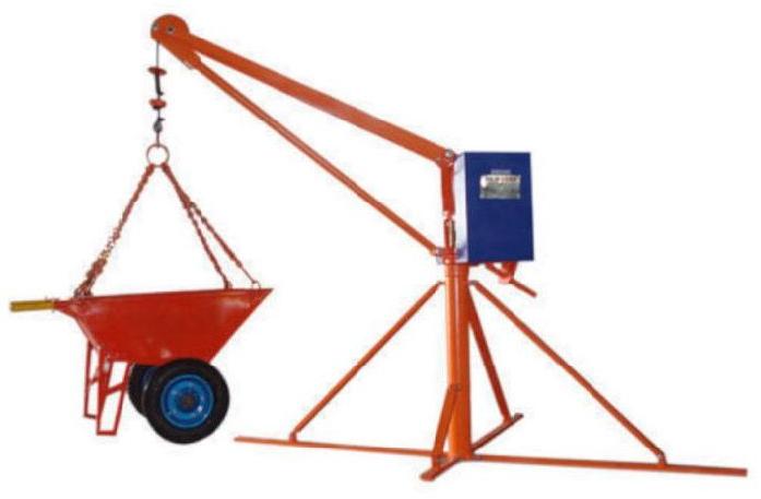 Mini Lift With Wheel Barrow, Features : Easy to Shift, Easy to Erect, Easy for Operation, Economy for Construction