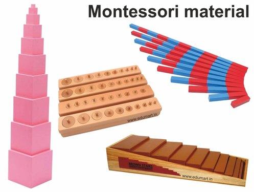 Edumart Montessori Teaching Materials, Color : Multi