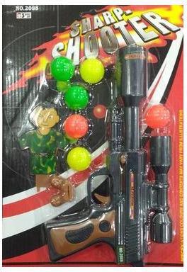 Ball Shooting Gun, Features : Best grade material, Superior design, Easy to handle.