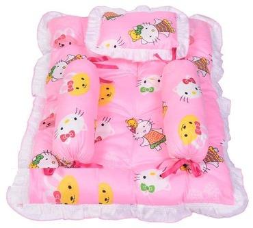 Printed Baby Gadda Set, Color : Pink