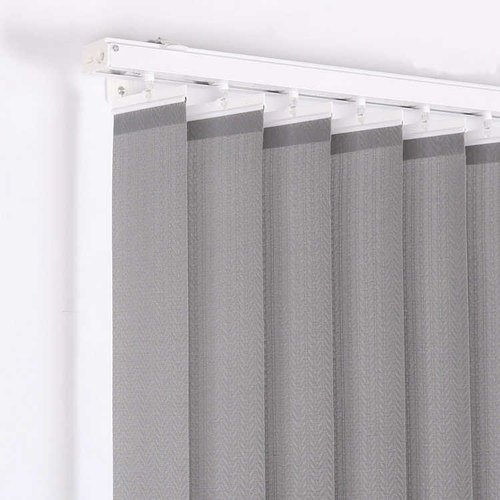  Cloth Fabric Pleated Blind, Color : Grey