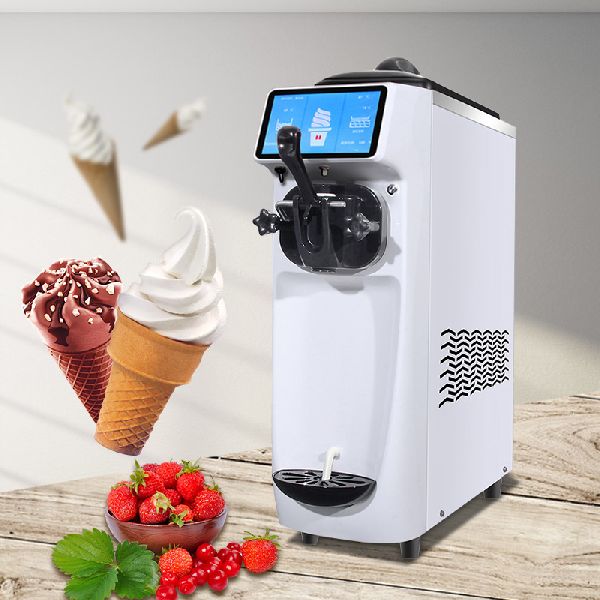 Light White mini softy ice cream machine at best price INR 90,000 / pcs