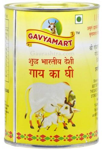 Gavyamart Pure Desi Cow Ghee, Packaging Type : Can