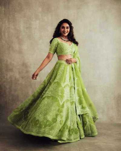 Heavy Net Lehenga Choli, Size : S to XL