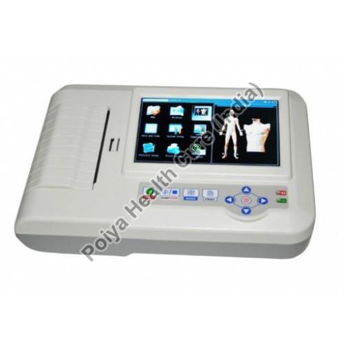 12 Channel ECG Machine, Voltage : 220-240 V