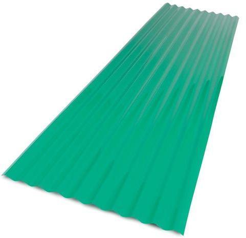 Coated Fiberglass PVC Corrugated Roofing Sheets, Technique : Cold Rolled