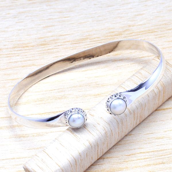 925 Silver Gemstone Bangles