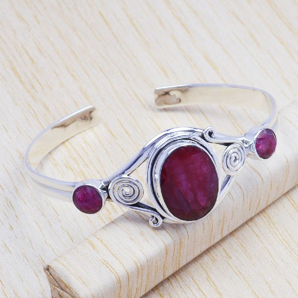 925 Silver Gemstone Bangles