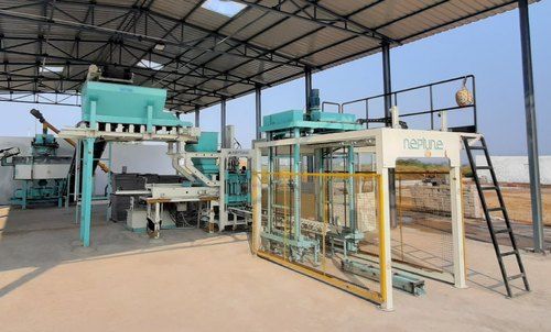 Neptune VHP 2000 Concrete Block Making Plant