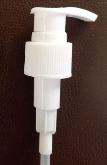 Plain 24mm Plastic Lotion Pump, Shape : Round