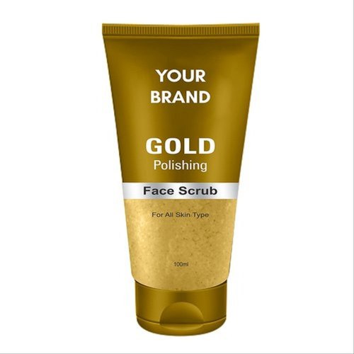 Gold Face Scrub, Packaging Size : 100ml