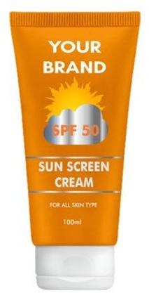 SPF 50 Sun Screen Cream, Packaging Size : 100ml