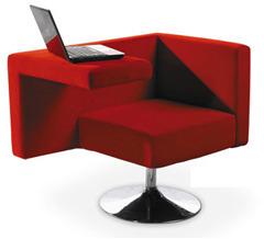 Office visitor chair, Seat Material : Fabric