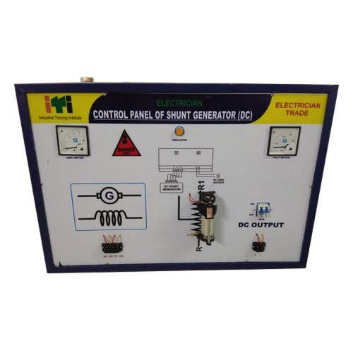 Control Panel Of Shunt Generator