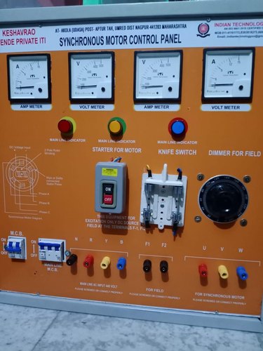 Synchronous Motor Control Panel